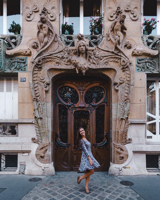 Summer in Paris avenue Rapp by Dancing the Earth