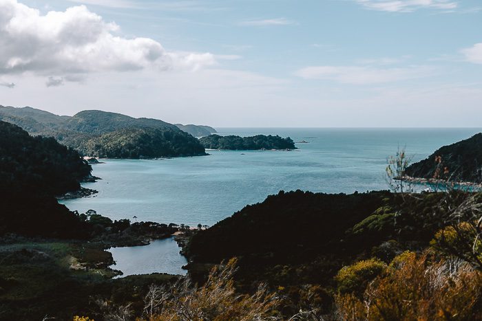 Anchorage view, Abel Tasman, Dancing the Earth