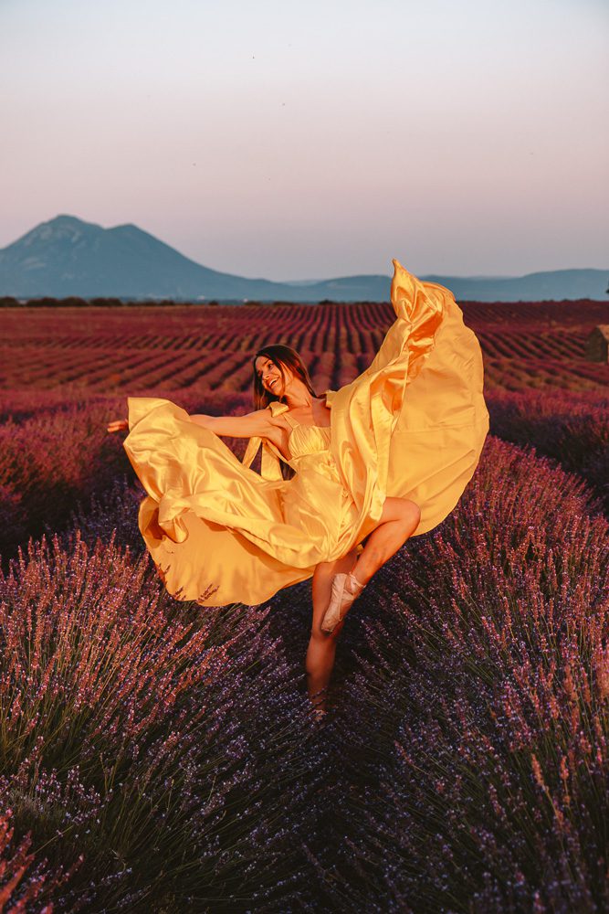 Provence Itinerary, lavenders in Puimoisson, by Dancing the Earth