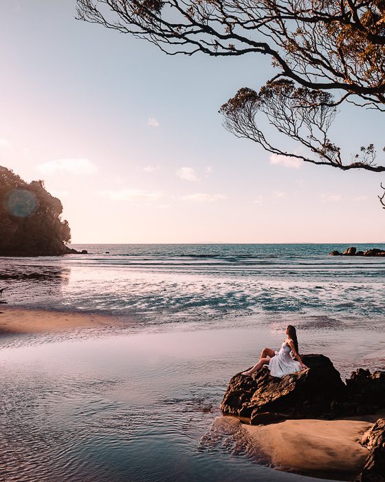 Beginning of Rakiura track, best day hikes in the South Island, Dancing the Earth