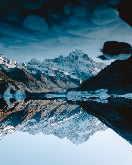 Reflection on Hooker Lake, Dancing the Earth
